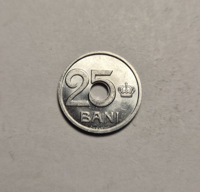 25 bani 1921 UNC Superba foto