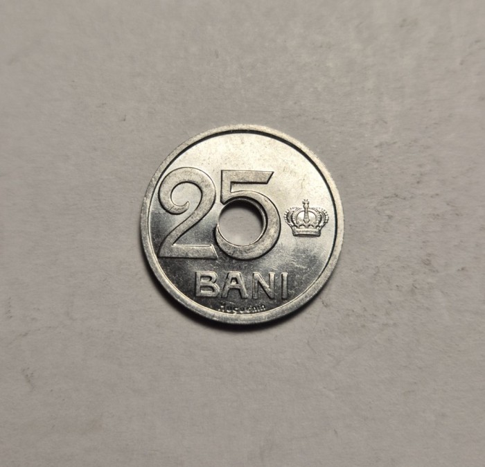 25 bani 1921 UNC Superba