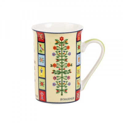 Cana din portelan, Pomul vietii, 266 ml, MB284 foto