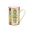 Cana din portelan, Pomul vietii, 266 ml, MB284