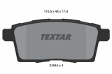 TEXTAR 2454501 set placute frana,frana disc