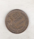 Bnk mnd Franta 20 franci 1952, Europa