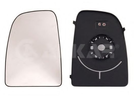 Sticla oglinda, oglinda retrovizoare exterioara PEUGEOT BOXER bus (2006 - 2016) ALKAR 6432922
