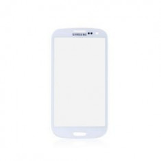 Sticla Samsung S3 ORIGINALA alb i9300 i9305 glass geam foto