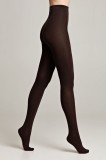 Ciorap Gros de Bumbac cu 3D Lycra Cotton 250 Den, Mocca, 2-S Standard