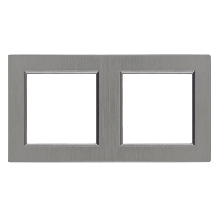 Nova cadru două orizontale gri