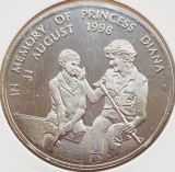 1981 Zambia 1000 Kwacha 1998 Princess Diana, Africa