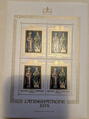 Coliță Lichtenstein 1979 MNH - M734 KB foto