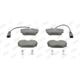 Set placute frana Jurid 573049J, parte montare : punte spate