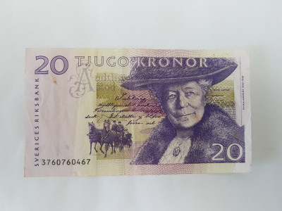 Suedia 20 Kronor 2008 foto