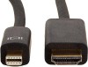 Cablu Mini DisplayPort la HDMI 1.8m Well, 4K 60Hz, Activ, Negru