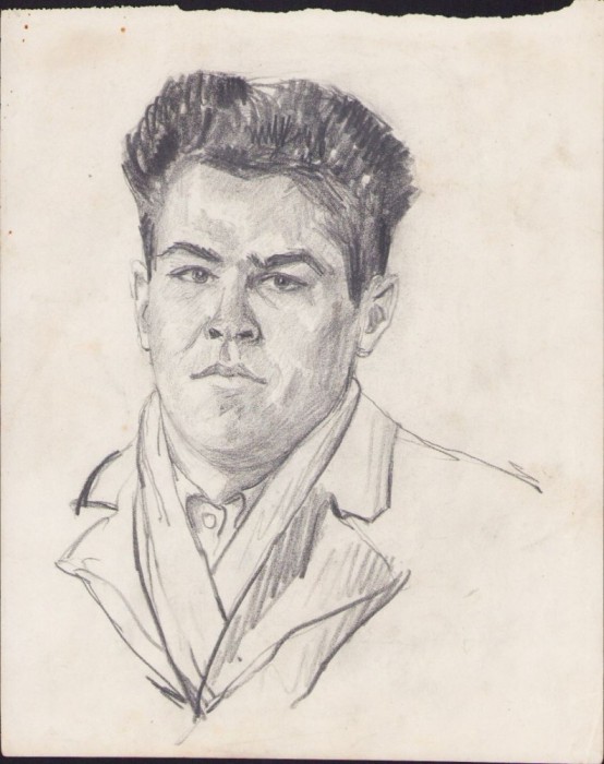 A1640 Schiță de Dimitrie &bdquo;Puiu&rdquo; Eitel, nesemnată