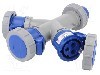 Conector alimentare AC, IEC 60309, IP67, 16A, 230V AC, 3 pini, PCE - 9432001