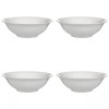 Set boluri supa, 4 piese, 650 ml, Portelan, Alb