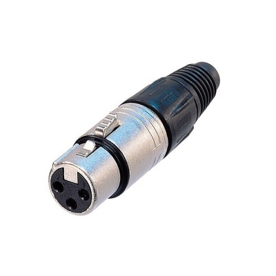 Conector XLR Tata Profesional , Premium Quality , Metalic foto