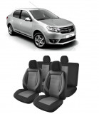 Cumpara ieftin Set huse scaune Dacia Logan 2012-2020 Piele + Textil