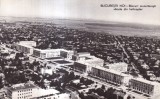 Bucurestii noi - Blocuri muncitoresti vazute din helicopter (necirculata)