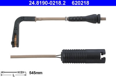 ATE 24.8190-0218.2 senzor de avertizare,uzura placute de frana foto