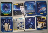 Set de 8 plicuri Panini Uefa Champions League sigilate la toate editiile dintre anii 2007 si 2014