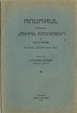 C9706N Anuarul Liceului Mihai Eminescu din Satu Mare pe anul școlar 1919-1920 publicat de Francisc Groza, director interimal, 1920, Satu Mare