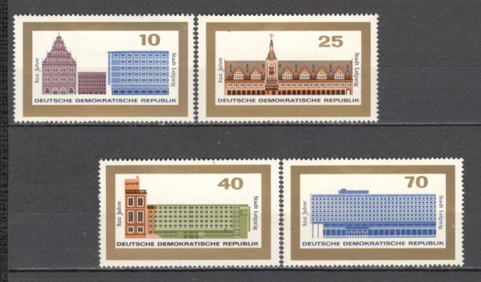 D.D.R.1965 800 ani orasul Leipzig SD.174