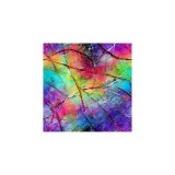 Cumpara ieftin Sticker decorativ, Abstract, Multicolor, 55 cm, 6397ST