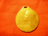 Medalia - 10 Ani de la Unire -Regina Maria 1928
