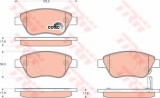 Set placute frana,frana disc FIAT DOBLO Microbus (223, 119) (2001 - 2016) TRW GDB1700