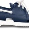 Pantofi Crocs Kids&#039; Beach Line Lace Boat Shoe Albastru - Navy/White