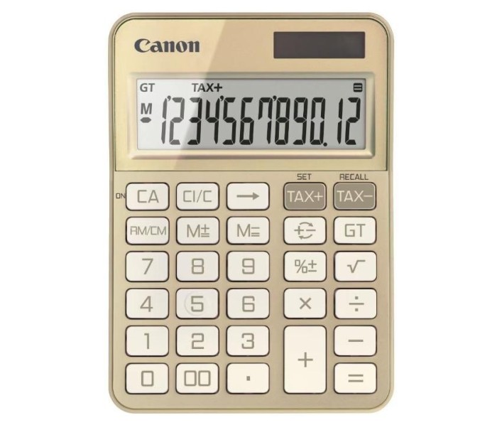 Canon KS-125KB-GD CALCULATOR 12 DIGITS