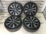 Jante Aliaj Originale BMW Style 776 17 Seria 3 G20 G21 Seria 4 G22 G23 G26 5x112 7.5J ET30 + Anvelope Cadou Pirelli Sottozero RunFlat