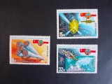1978 -Rusia - Cosmos - Mi. 4735 - 4737 MNH