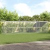 Cușcă pentru pui Argintiu 800 x 200 x 198.5 cm Oțel galvanizat