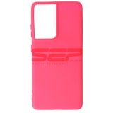 Husa Silicon Samsung Galaxy S21 Ultra Fuchsia - Calitate Premium