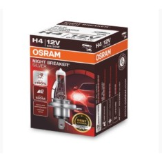 BEC 12V H4 60/55 W NIGHT BREAKER SILVER +100% OSRAM