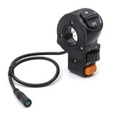 Cumpara ieftin Semnalizator de ghidon, lumini și buton claxon 3F 32 cm ORIGINAL Smartgyro Speedway &amp; Rockway