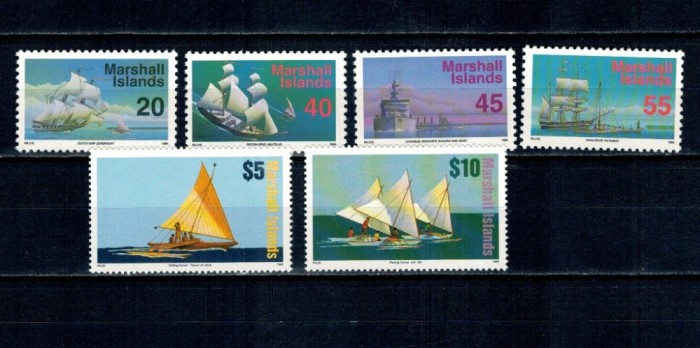 Marshall Islands 1994 - Vapoare, serie neuzata