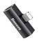 Adaptor Audio Baseus L46 tip Lightning Negru - 4