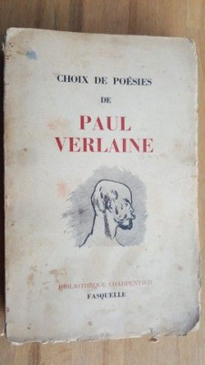 Choix de poises- Paul Verlaine foto