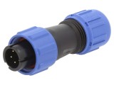 Conector circular WEIPU SP1110/P5II-N tată 5 pini IP68 3A 125V 4-6,5mm SP11