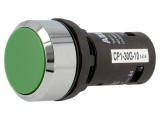 Comutator cu Buton Verde 22mm 1 NO