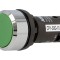 Comutator cu Buton Verde 22mm 1 NO