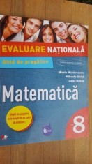 Evaluare nationala ghid de pregatire matematica clasa a 8-a- Mirela Moldoveanu, Mihaela Ghita