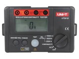 Aparat de Măsură a Rezistenței de Izolație UT501B LCD cu Iluminare