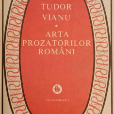 ARTA PROZATORILOR ROMANI-TUDOR VIANU