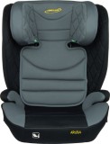 Scaun auto copii, 100-150 cm, I-Size, reglaj sezut/tetiere, ISOFIX, 38x45x57-80 cm, gri si negru
