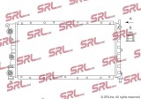 Radiator Fiat Punto 93-99, motor: 1.7 D, 1.7 TD, 630x307x28, SRLine, Aluminiu/ Plastic brazat, 46466627; 71735366
