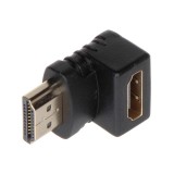 Adaptor HDMI mama la HDMI tata forma L