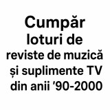Loturi de reviste de muzică și suplimente TV din anii '90-2000