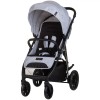 Carucior sport Chipolino Insta Cloud, 0-22 kg, pliere compacta, husa picioare, protectie UV, cos cumparaturi, gri